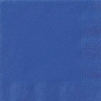 Papírový ubrousek Party papírové ubrousky tmavě modré 20 ks