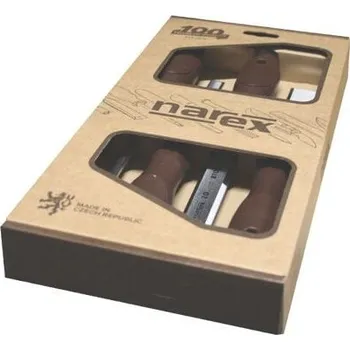 Dláto NAREX Bystřice dláta plochá sada 4ks (6, 12, 20, 26mm) PLAST LINE PROFI 8603-00