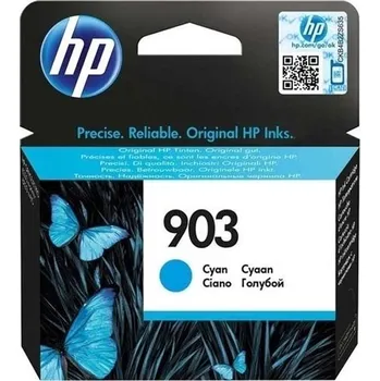 Počítačové příslušenství HP originální ink T6L87AE, HP 903, cyan, 315str., 4ml