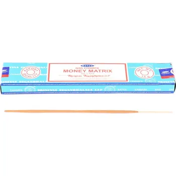 Vonná tyčinka Vonné tyčinky Nag Champa Money Matrix (peníze jsou základ)