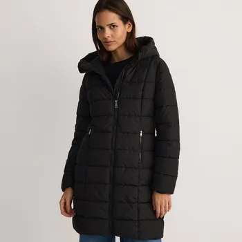 Dámský kabát Reserved - Prošívaný kabát - černý - YH488-99X - YH488-99X-L