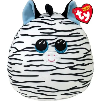 Hračka TY - Squishy XANDER zebra, 22 cm