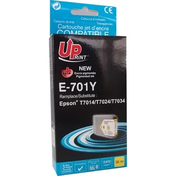 UPrint kompatibilní ink s C13T70144010, E-701Y, yellow, 3200str., 36ml