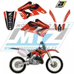 Polepy na motocykl (sada polepů Dream) Honda CR125+CR250 / 00-01 - typ polepů Dream4 BB2138N