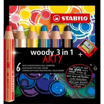 Pastelka Pastelky Stabilo 6 ks