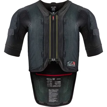 Motocyklový chránič Airbagová vesta TECH-AIR®7X system, ALPINESTARS (černá/červená, vel. S)