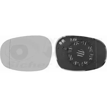 Autosklo Sklo do zrcátka, vnější zrcátko VAN WEZEL 0667835