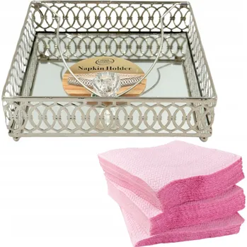 Obraz Ubrouskovník Zellerfeld Glamour, kovový, šedý, 1 ks