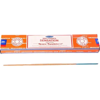 Vonná tyčinka Vonné tyčinky Satya Nag Champa Sensation (vnímání)