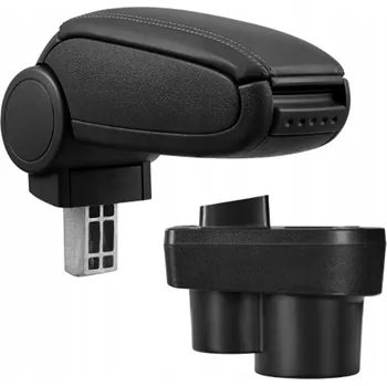 Loketní opěrka PROTEC Loketní opěrka Škoda Rapid syntetická kůže černá z roku 2012-