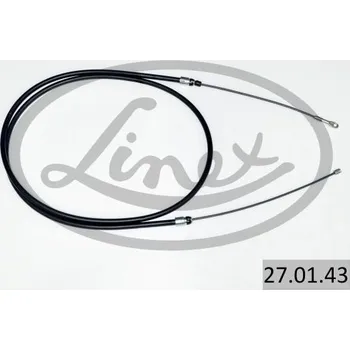 Lanko parkovací brzdy Tažné lanko, parkovací brzda LINEX 27.01.43