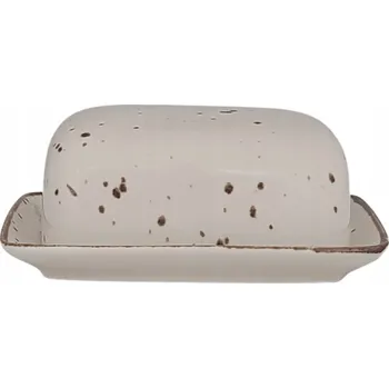 Máslenka COTTAGE CREAM PORCELÁNOVÁ MÁSLENKA Krémová - Alumina Bogucice