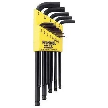 Klíč BONDHUS imbus sada PBLX13 ProHold inch 0,05"-3/8", jistící šrouby 74937