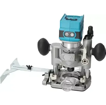 Frézka DEDRA aku horní fréza bezuhlíková 18V, 12000-28000 ot./min., kleštiny 6+8mm, bez baterie, DED7163