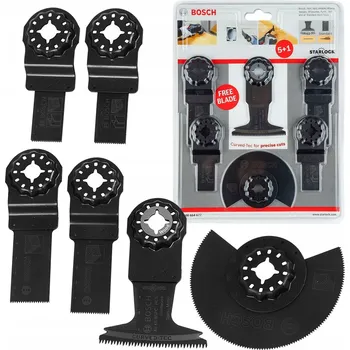 Vrták Bosch Sada multifunkčních nožů Starlock 6 Ks GOP/PMF