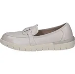 Caprice dámské kožené mokasíny 9-24700-42 perleťově béžové Velikost: 41