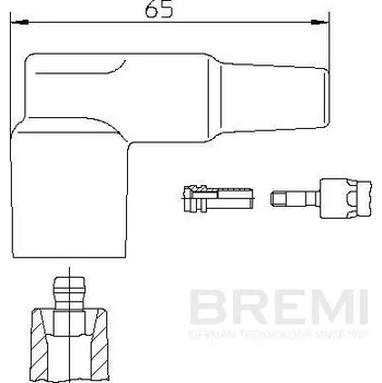 Rozdělovač Zástrčka, rozdělovač BREMI 13255