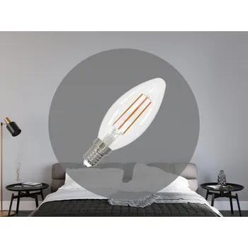 Žárovka NEDES LED žárovka / filament 6W - C35 / E14 / 3000K - ZLF713D