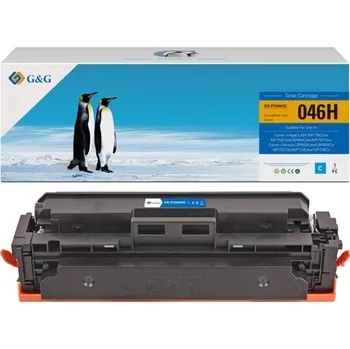 G&G kompatibilní toner s CANON 046HC, NT-PC046XC, cyan, 5000str., high capacity