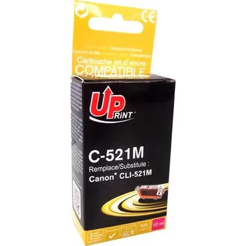 Počítač UPrint kompatibilní ink s CLI521M, C-521M, magenta, 450str., 10ml, s čipem
