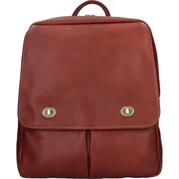 Městský batoh Elegantní dámský kožený batoh Katana Petra - koňak