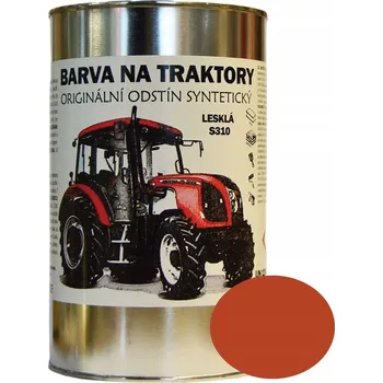 Autokosmetika BARVY NA TRAKTORY ZETOR Originální odstín ORANŽOVÁ lesklá, Syntetická