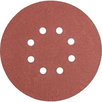 Příslušenství k nářadí GRAPHITE brusný papír 150mm, 8 děr, K60, balení 5ks, 55H946