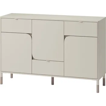 Komoda Komoda 3-dvéřová se zásuvkami SPOLETO kašmír/dub lanýž