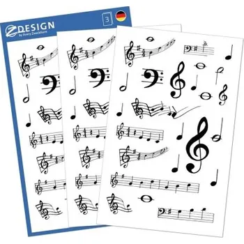 samolepka AVERY Z-DESIGN noty