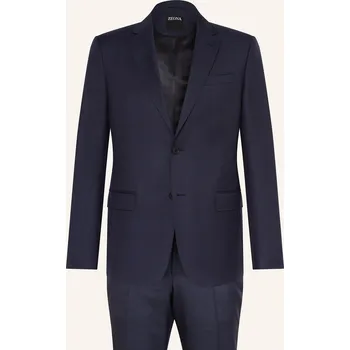 Pánské sako Zegna Pánský Oblek Extra Slim Fit, tmavě modrá, 98