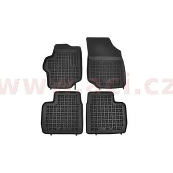 Gumové koberečky černé s vyšším okrajem (sada 4 ks) ACI 0921X10