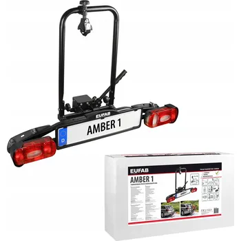 Nosič kol EUFAB Nosič kol AMBER 1 platforma rychloupínák na tažné zařízení pro 1 kolo