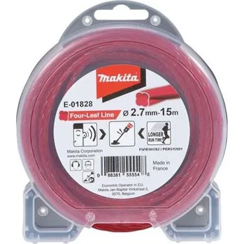 Zahradní technika MAKITA E-01828 struna 2,7mm/15m, nylonová, speciální pro aku stroje