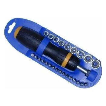 Šroubovák šroubovák s ráčnou + nástavce 26ks 65059