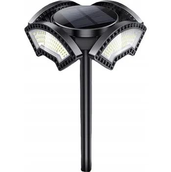 Venkovní osvětlení Solární lampa zapichovací Pronett černá 55 cm 1 ks