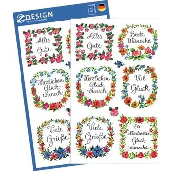 Samolepící etiketa AVERY Z-DESIGN Kreativní etikety 2 archy - 54216