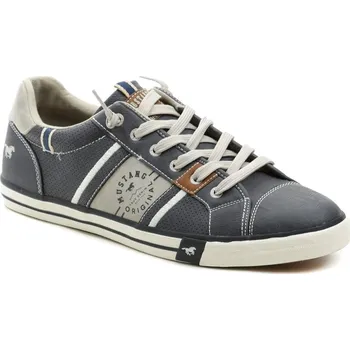 Pánská móda Mustang 4072-317-800 modré pánské polobotky EUR 43