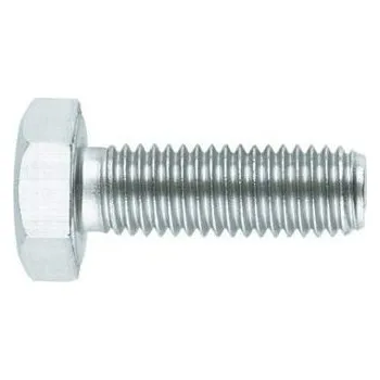 Spojovací materiál šroub M6*16mm celozávit, šestihranná hlava Zn 8.8 DIN 933 ,933106016