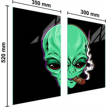 Kuchyňské prkénko Krájecí deska TMK ArtDeko sklo 2 ks