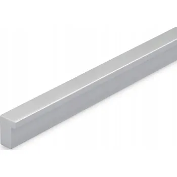 Nábytkové kování Nábytková úchytka klasická stříbrná matná 35 x 2 x 1,75 cm