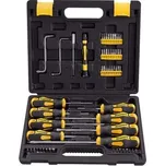 PROTECO sada šroubováků a bitů 60-dílná v kufru 10.07-990-01