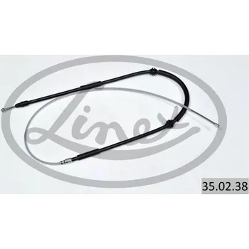 Lanko parkovací brzdy Tažné lanko, parkovací brzda LINEX 35.02.38