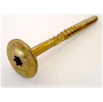 Šroub vrut stavební talířová hlava 8*140mm TORX40