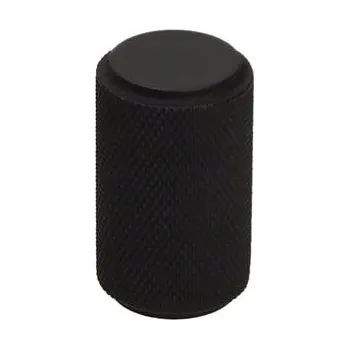 Nábytkové kování Nábytková úchytka LOFT kulatá GA32 černá matná vroubkovaná