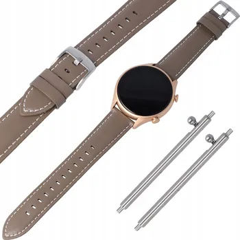 Řemínek na hodinky Řemínek Aristex pro Huawei 20mm šedý