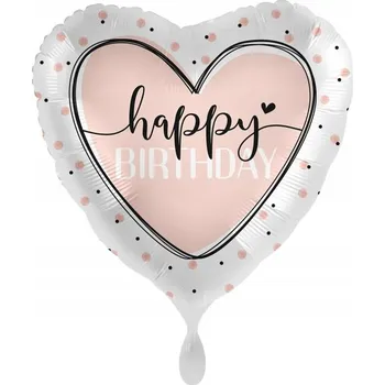 Balónek Fóliový balónek Premioloon Happy Birthday 45 cm