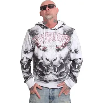 Pánská mikina Yakuza pánská mikina DURGA HOB 25004 White