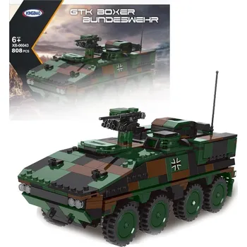 ostatní stavebnice Stavebnice Technic Boxer Bundeswehr GTX 1/30 Tank Transportér 808 dílků XB-06043