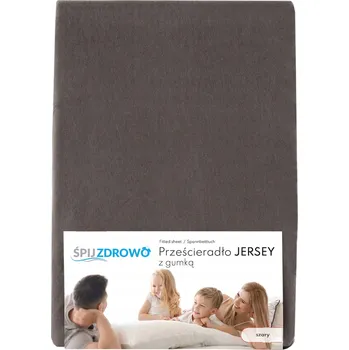 Prostěradlo Prostěradlo JERSEY 100% bavlna s gumou 200x220