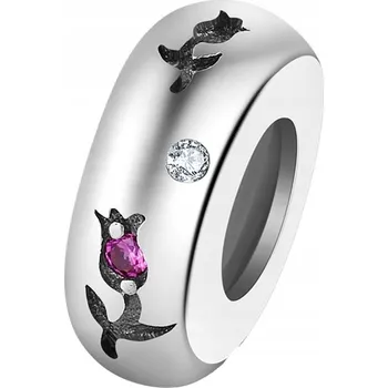 Přívěsek Stříbrný Stoper na Náramek - Růžičky Stříbro S925